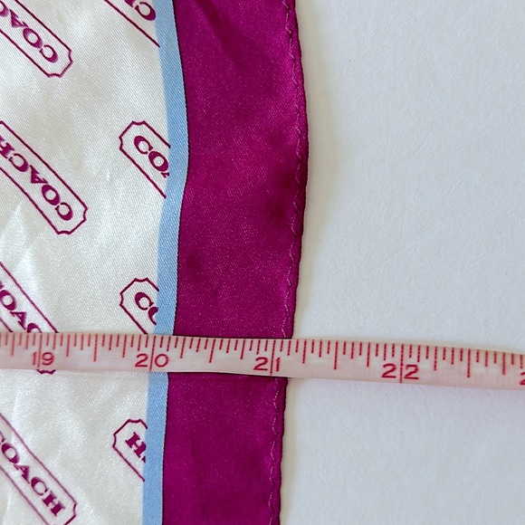 COACH || Monogram Neck Scarf. Sz. - Picture 13 of 13